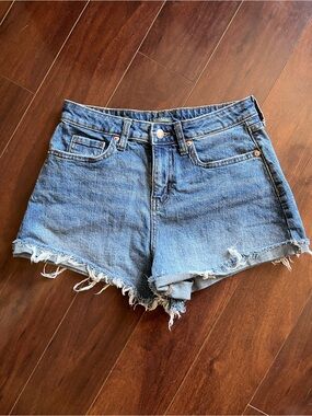Wild Fable Denim Cut-Off High-Waisted Shorts
